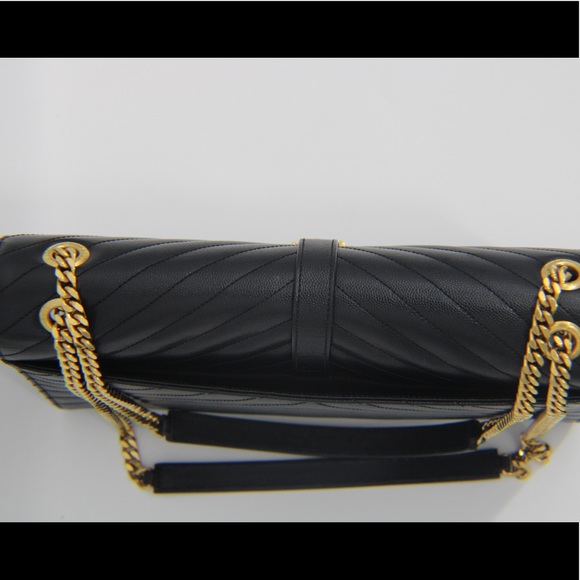 YSL CLASSIC LARGE MONOGRAM ENVELOPE BAG - Picture 5 of 15